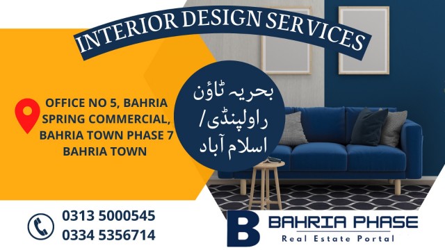 Interior Design Services in Bahria Town Rawalpindi